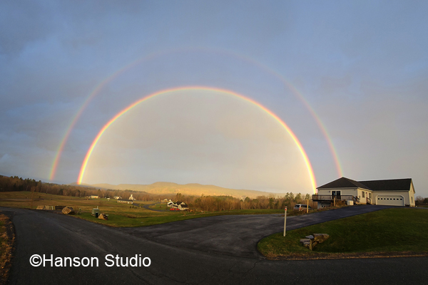 Charlestown, NH - Chestnut Hill Rainbow